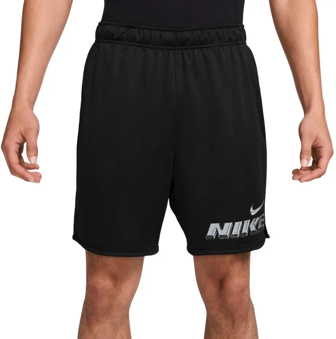 Nike Dri-FIT Totality Graphic Short Heren XL - Zwart/Wit