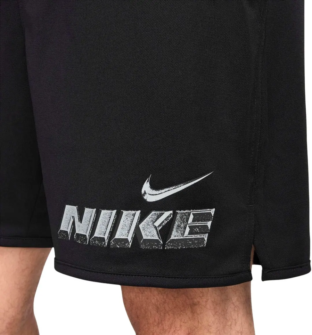 Nike Dri-FIT Totality Graphic Short Heren XL - Zwart/Wit