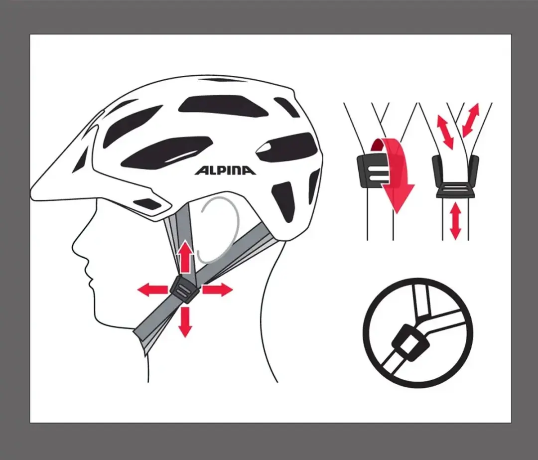 Alpina Pico Kinderhelm 50-55cm - Perlemoer Wit