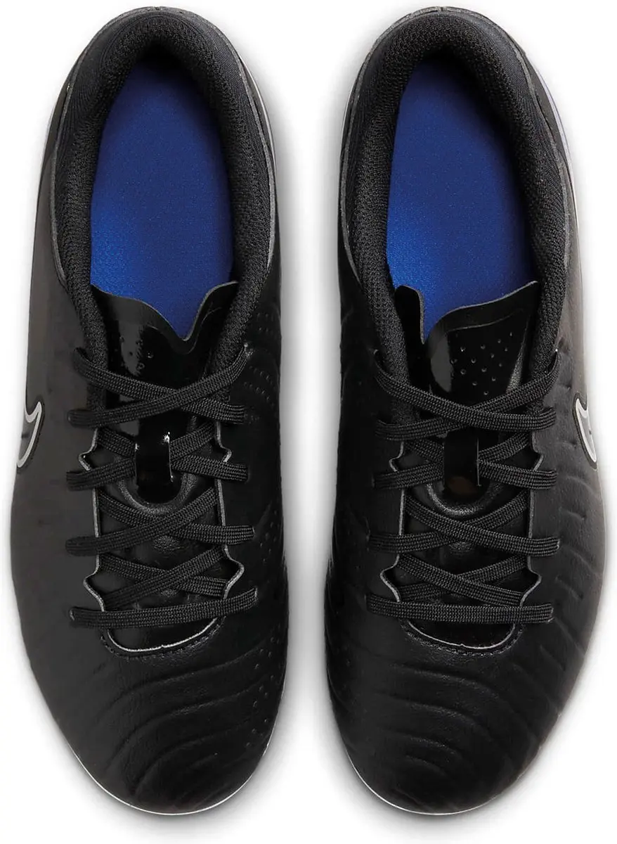 Nike Legend 10 Academy Sportschoenen DV4348-040 - Maat 34 - Zwart/Zilver/Blauw