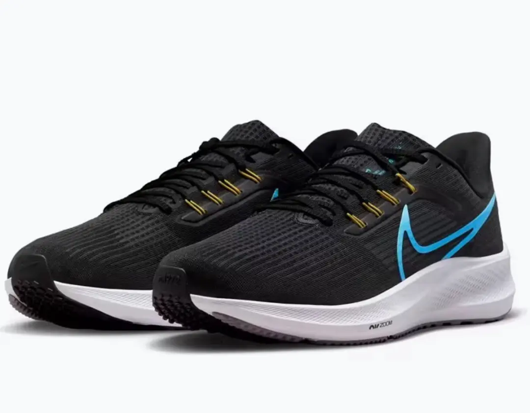 Nike Air Zoom Pegasus 39 Sportschoenen - Maat 41 - Zwart/Blauw/Wit