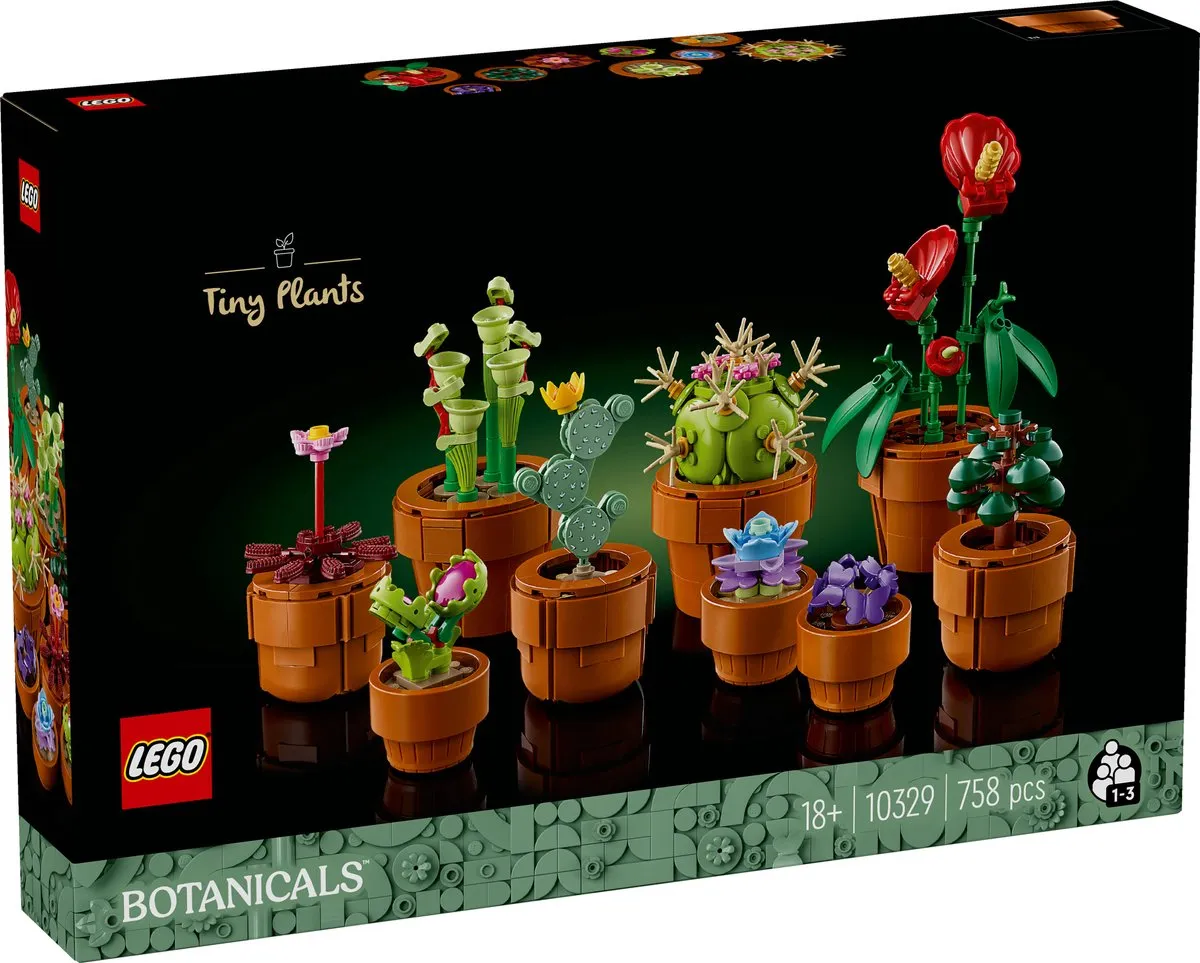 LEGO Icons Miniplantjes Botanical Collection 10329 - 758 Stukken - afbeelding 6 van 6