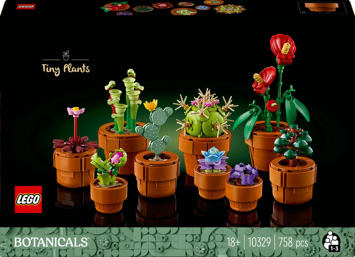 LEGO Icons Miniplantjes - Botanical Collection - 10329