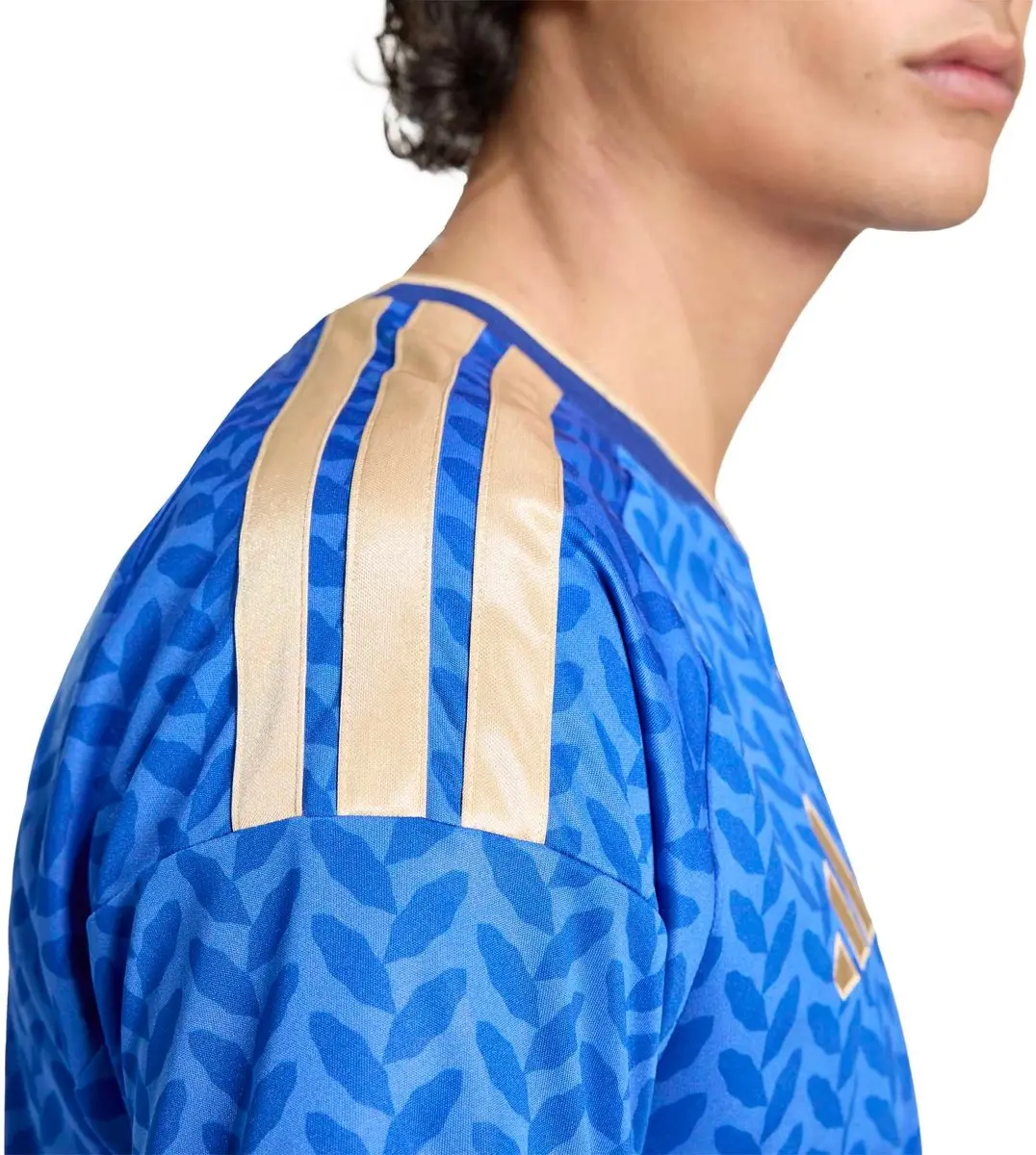 Adidas Italië Thuis Shirt Heren JL6937 - XXL - Blauw/Goud