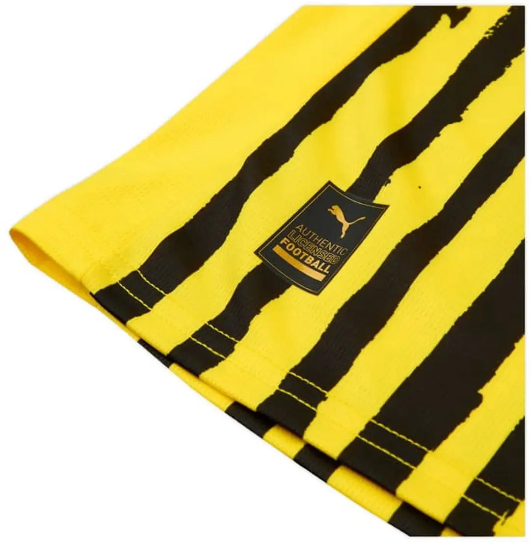 PUMA KidSuper Borussia Dortmund Voetbalshirt M - Geel/Zwart
