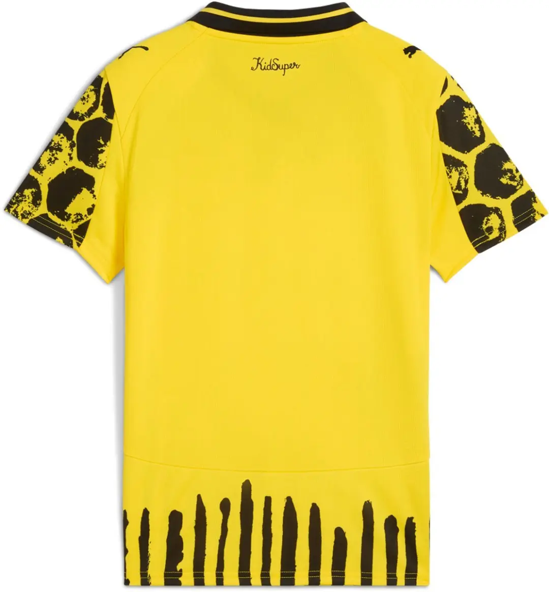 PUMA KidSuper Borussia Dortmund Voetbalshirt M - Geel/Zwart