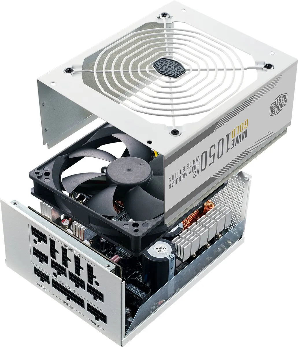Cooler Master MWE Gold 1050 V2 ATX 3.0 - 1050W Wit