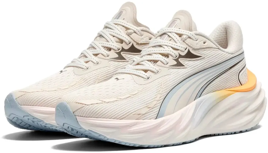 PUMA Velocity Nitro 4 RC Hardloopschoenen - 41 - Warm White/Lucite - afbeelding 6 van 6