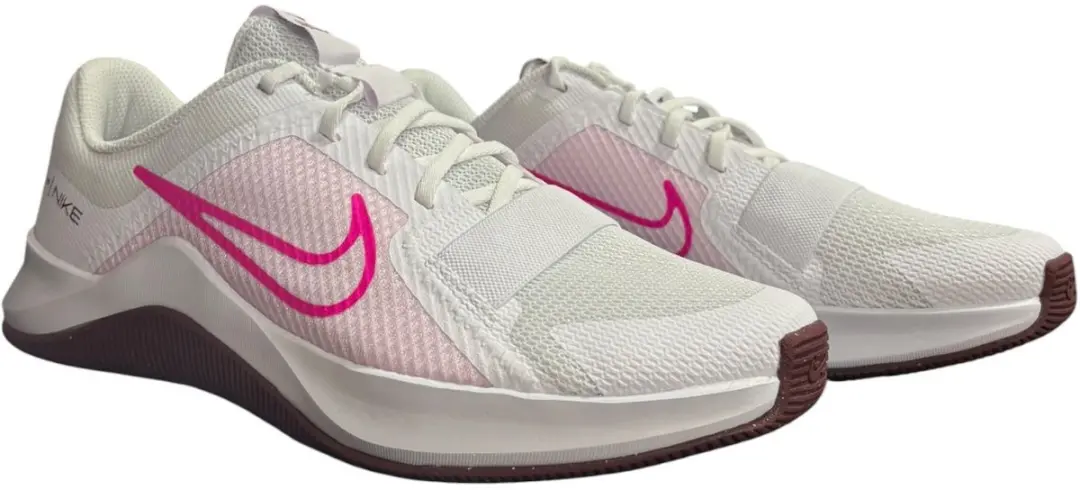 Nike MC Trainer 2 Sportschoenen - Wit/Roze - FG - Maat 36