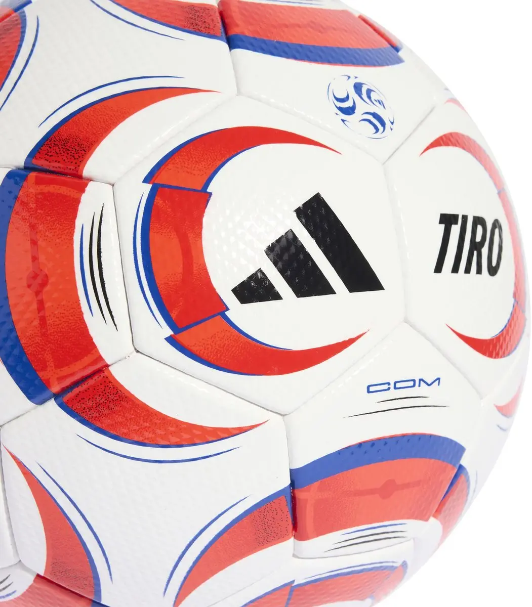 adidas Tiro Competition Voetbal - Wit/Zwart/Blauw/Rood