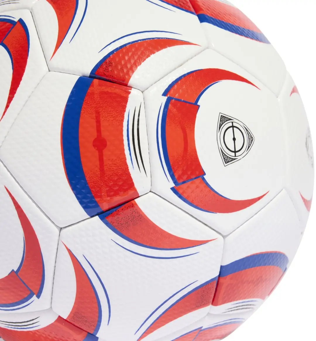 adidas Tiro Competition Voetbal - Wit/Zwart/Blauw/Rood