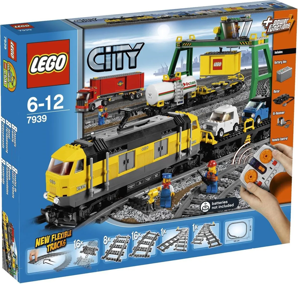 LEGO City Vrachttrein 7939 - 839 Stukken