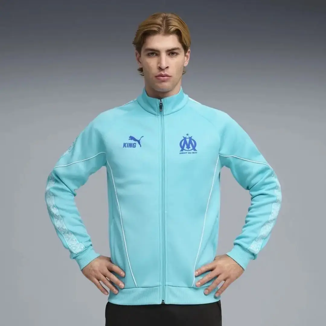 PUMA OM Tracksuitjack King Anthem 2025/26 - L - Blauw - afbeelding 6 van 6