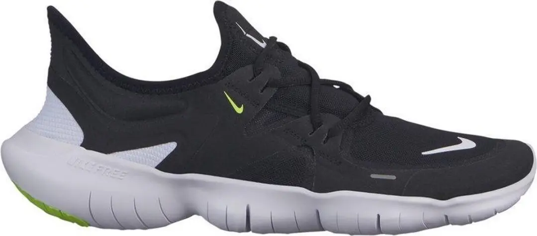 Nike Free RN 5.0 Heren Sportschoenen - Zwart/Wit - Maat 47
