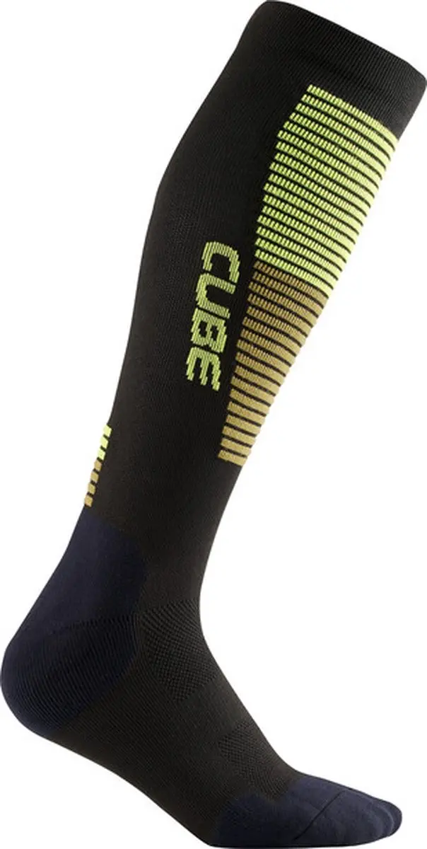Cube Fietssokken Extra High Cut - Grijs - 40-43