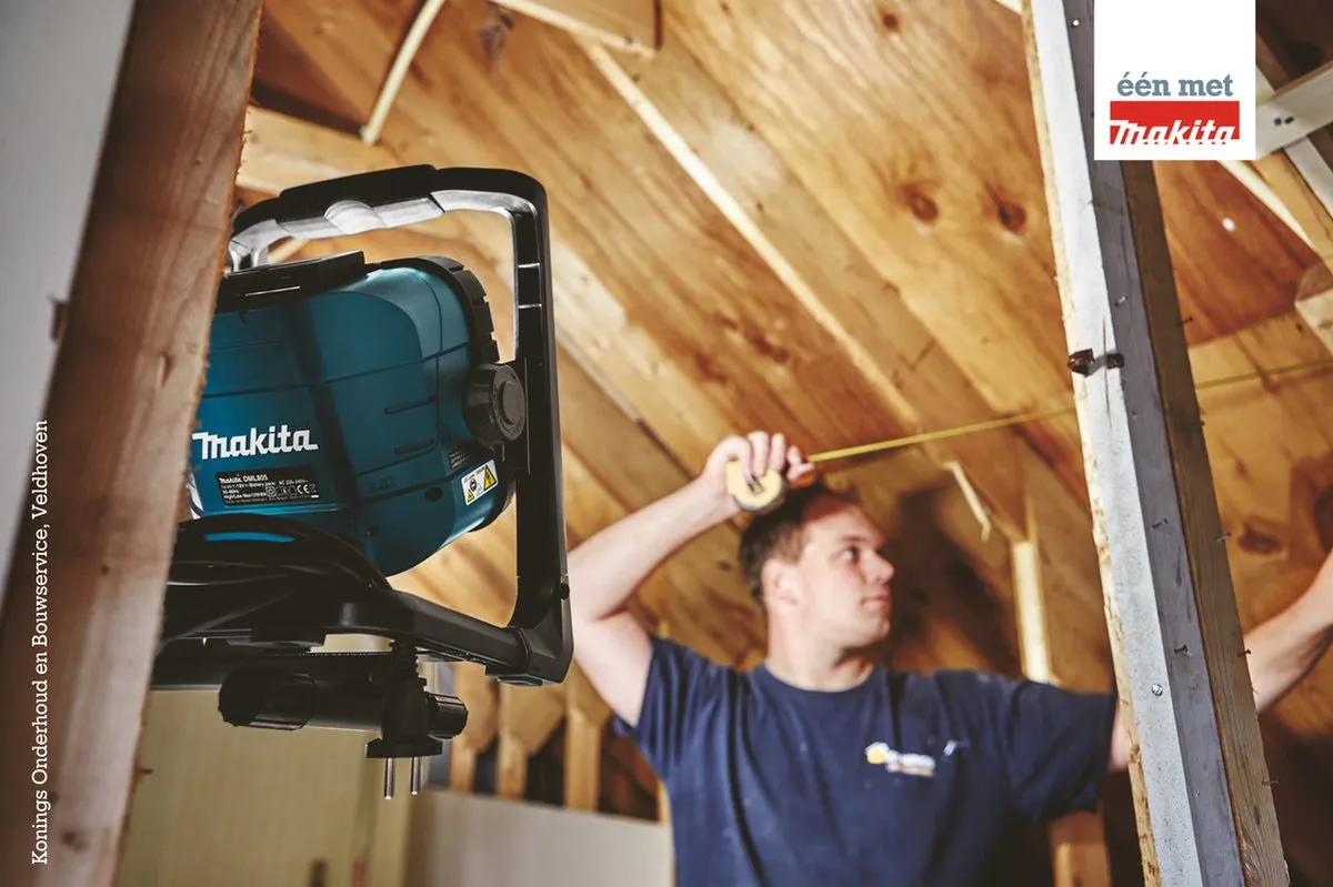 Makita DML805 Accu Led Bouwlamp