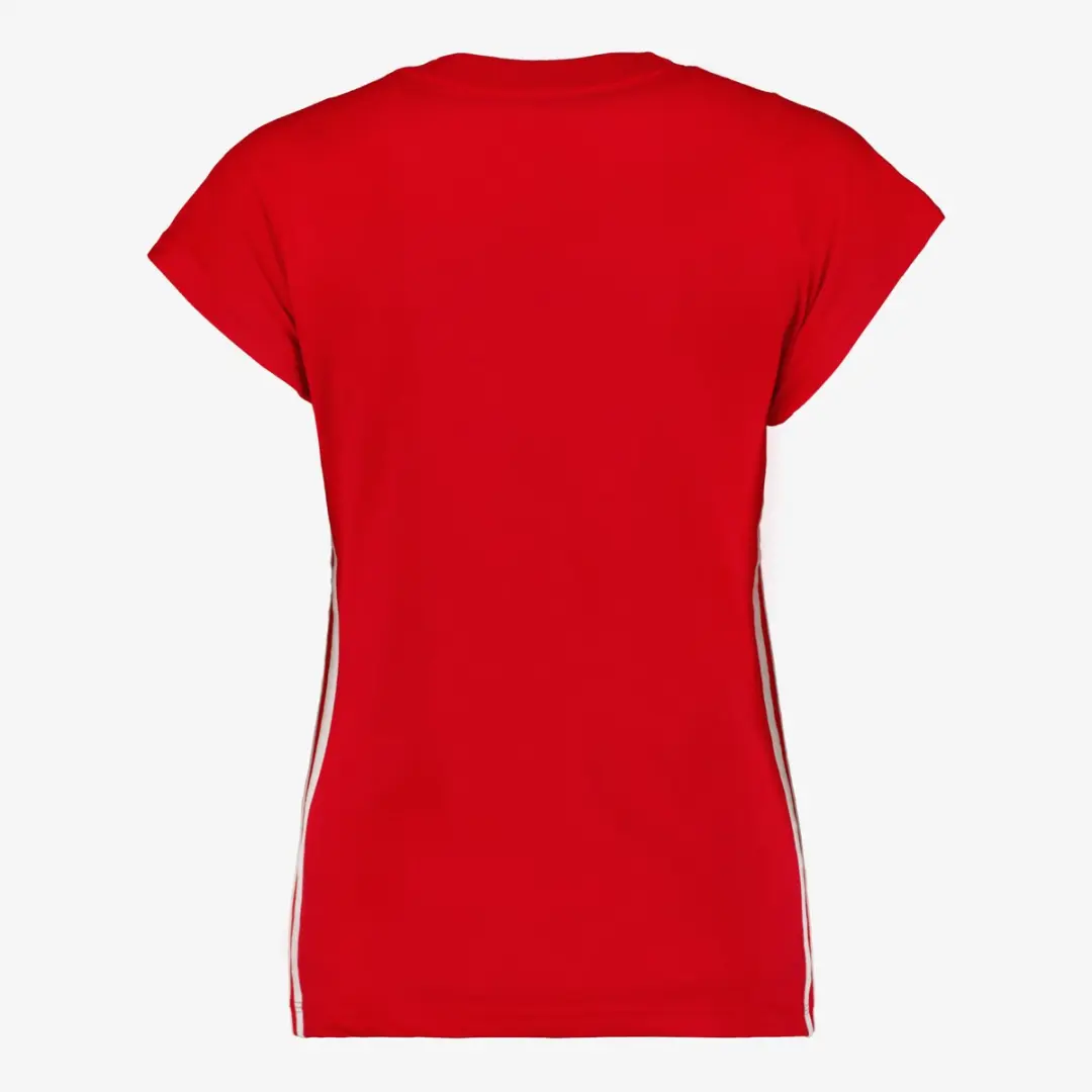 Adidas W 3S WC Dames Sport T-shirt - Rood