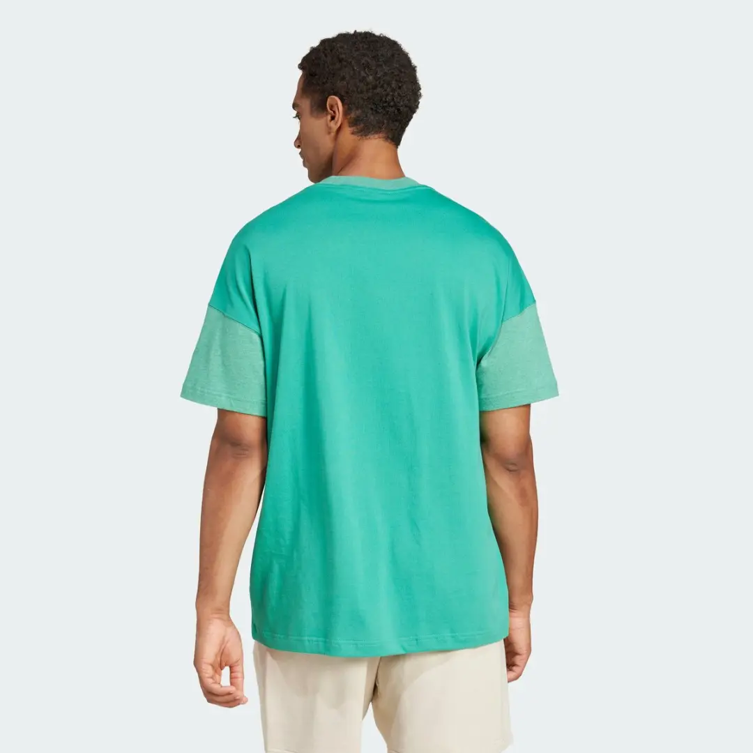 adidas All Szn Colorblock T-Shirt JJ3676 - Groen