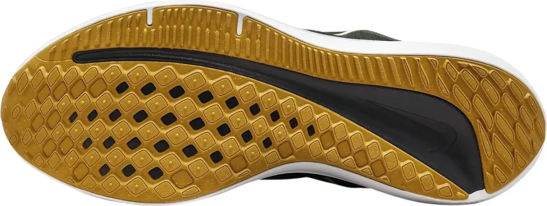 Nike Winflo 10 Sportschoenen - Maat 44 - Zwart/Geel/Wit