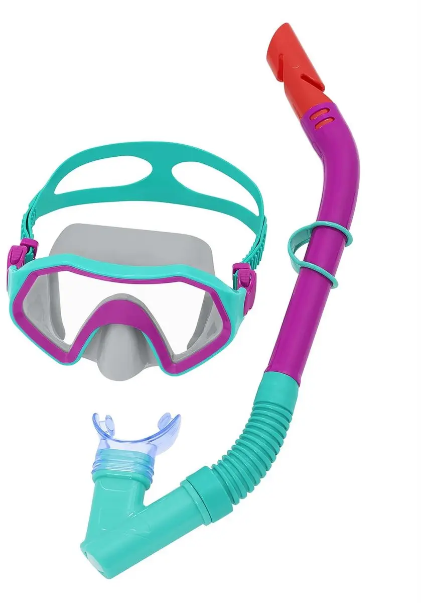 Bestway Snorkelset 24026-03 - Violet/Turkoois