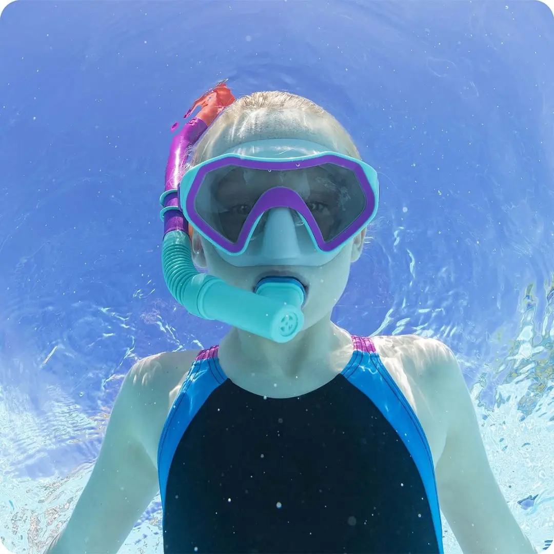 Bestway Snorkelset 24026-03 - Violet/Turkoois