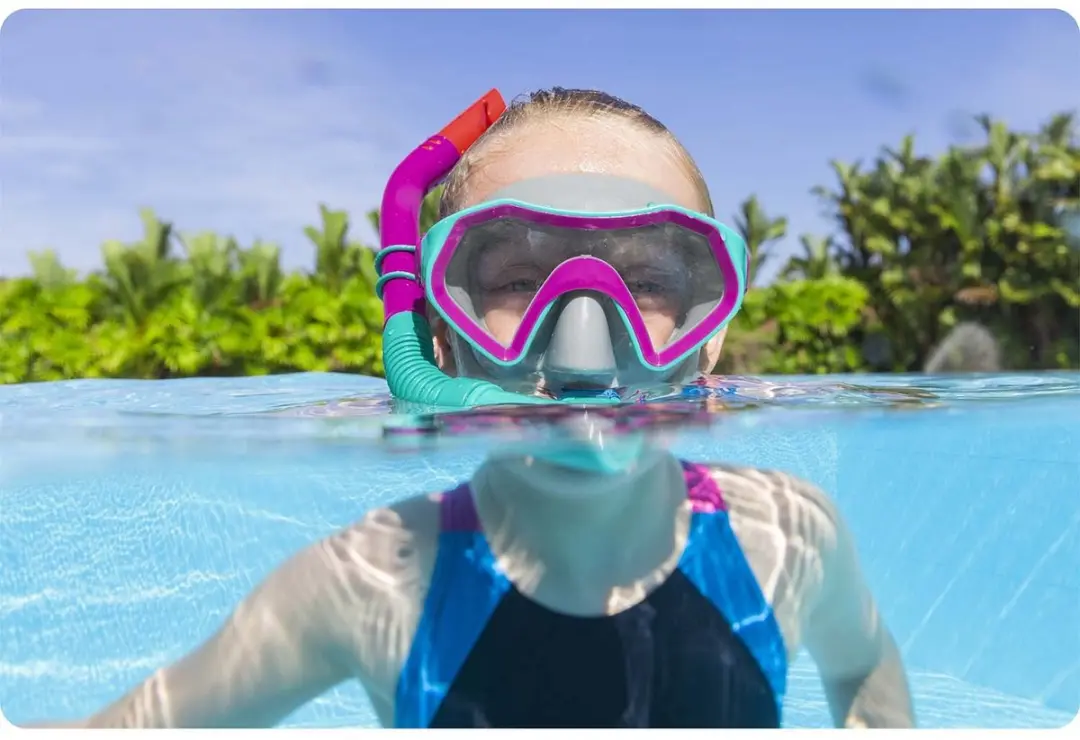 Bestway Snorkelset 24026-03 - Violet/Turkoois