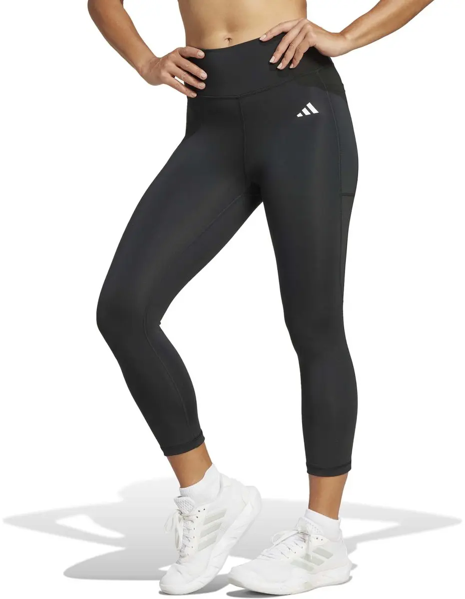 adidas Performance Optime Essentials Stash 3/4 Legging - Zwart - XL