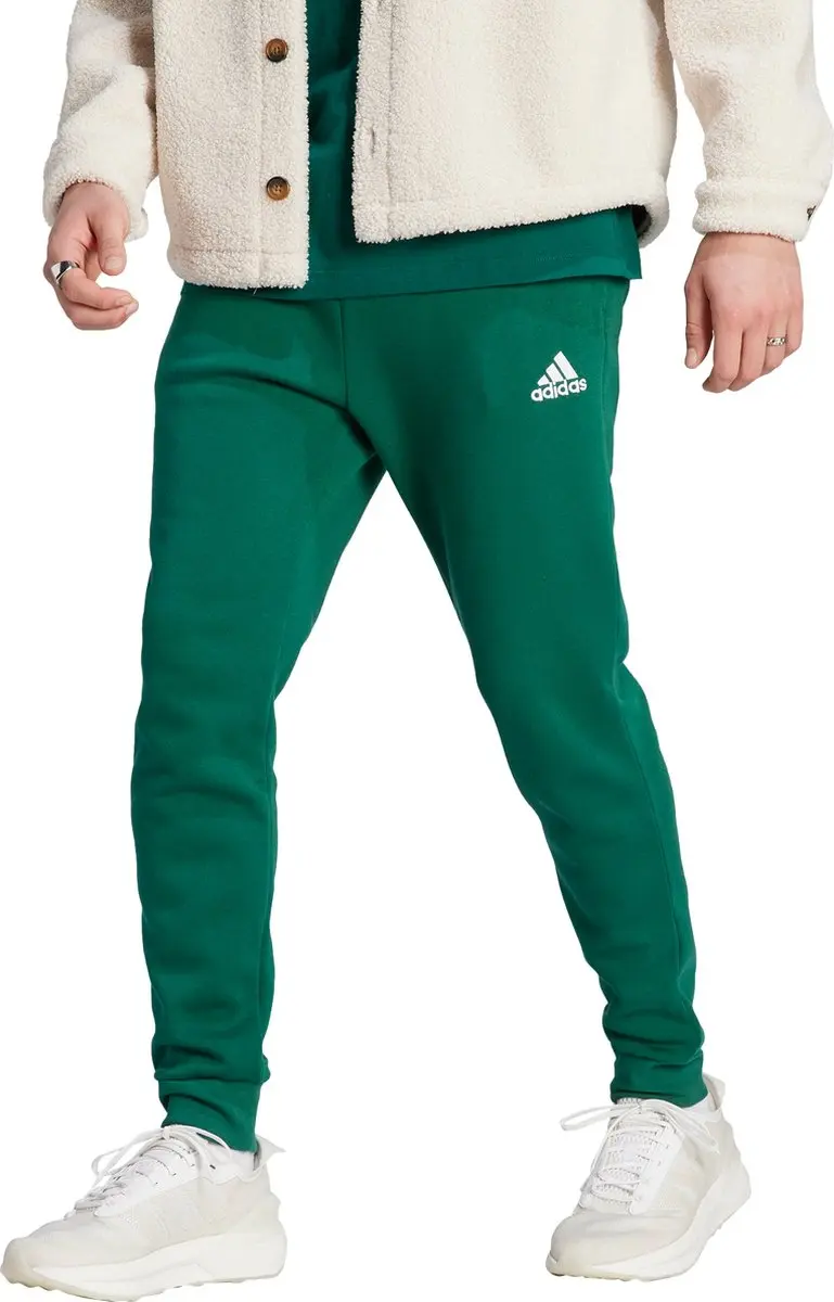 adidas Sportswear Essentials Fleece Joggingbroek IJ8892 - S - Groen
