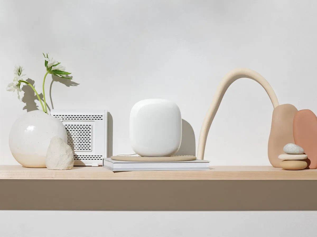 Google Nest Wifi Pro 2-pack - Mesh Wifi 6E - Wit - afbeelding 6 van 6