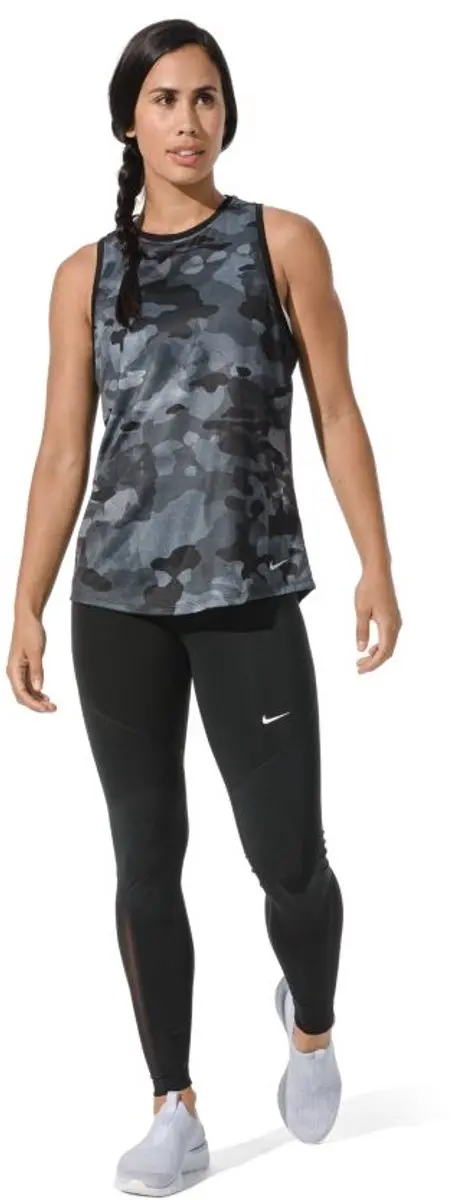 Nike NK Pro Dames Sportlegging XS - Zwart/Wit