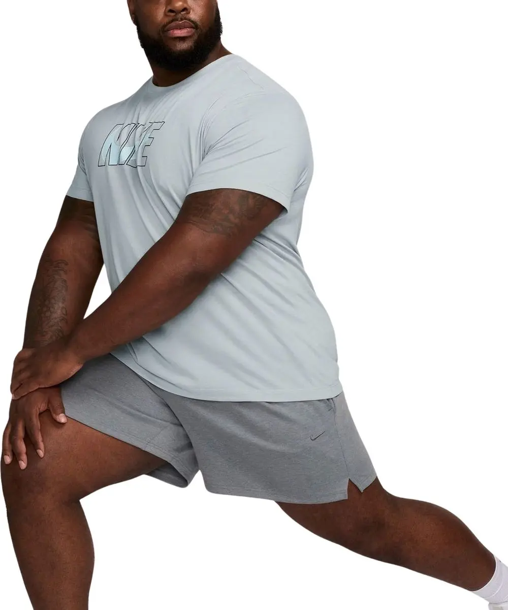Nike Dri-FIT Fitness Shirt Heren M - Lichtgrijs
