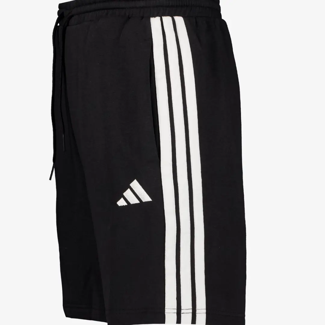 adidas M 3S FT Heren Sportshort XXL - Zwart