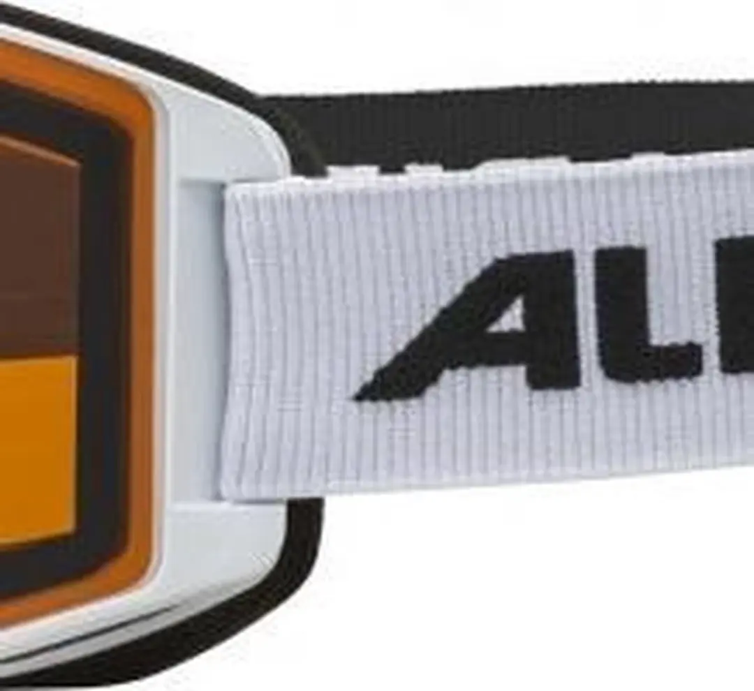 Alpina Narkoja Skibril - Oranje Lens - Wit