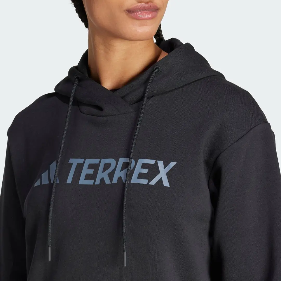 Adidas Terrex Multi Large Logo Hoodie IZ3301 - Zwart - 2XL