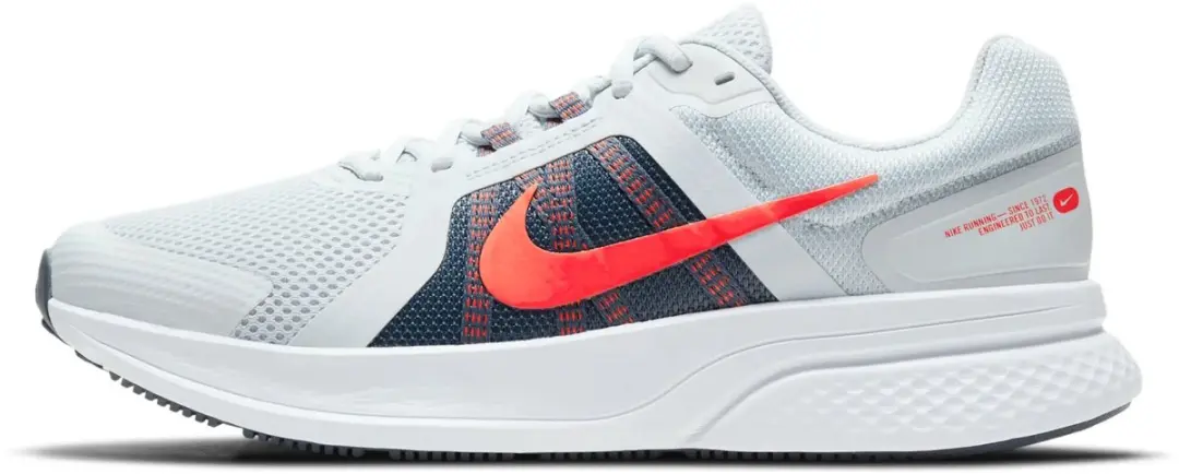 Nike Run Swift 2 Hardloopschoenen 40 - Pure Platinum/Chile Red
