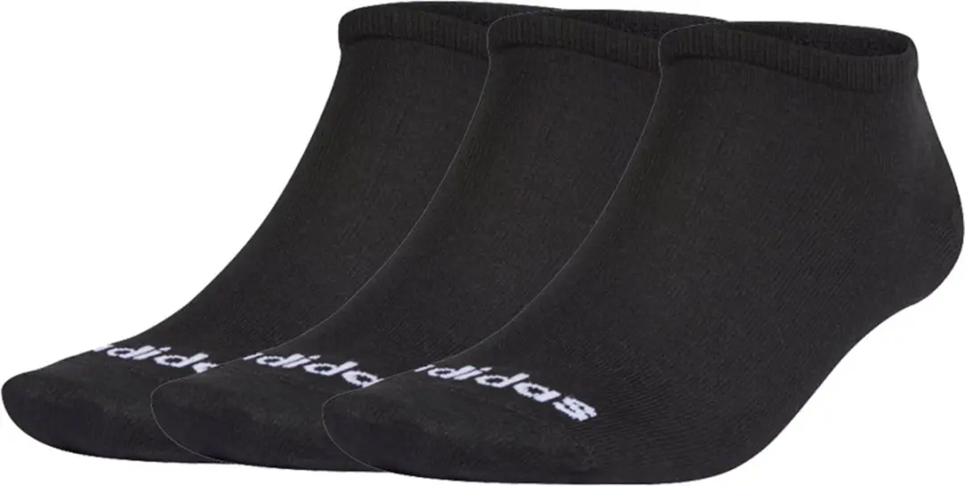 adidas No-Show Sokken - 3 Paar - Zwart