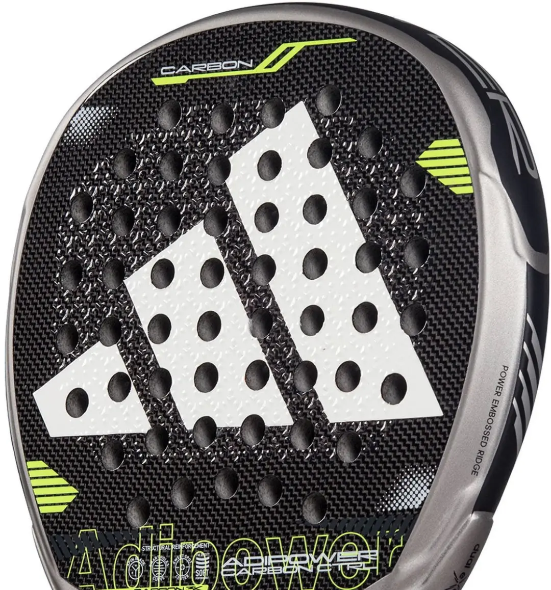 Adidas Adipower Carbon CTRL 3.4 Padelracket - L0 - Zilver - afbeelding 3 van 6