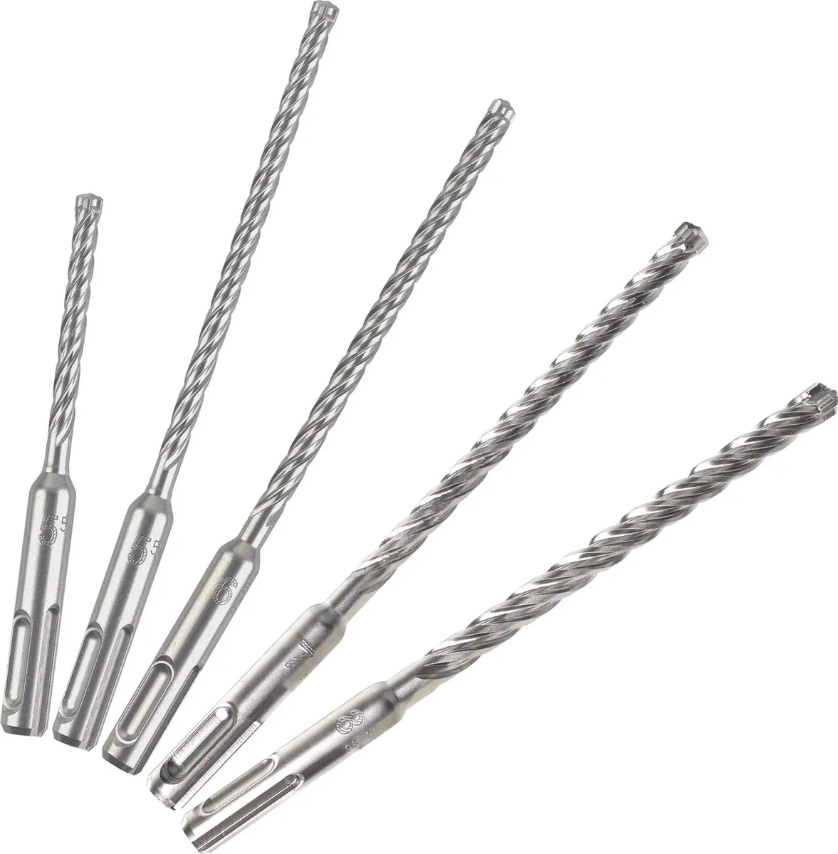 Milwaukee MX4 5-delige SDS-Plus Hamerboren 5.5-8mm