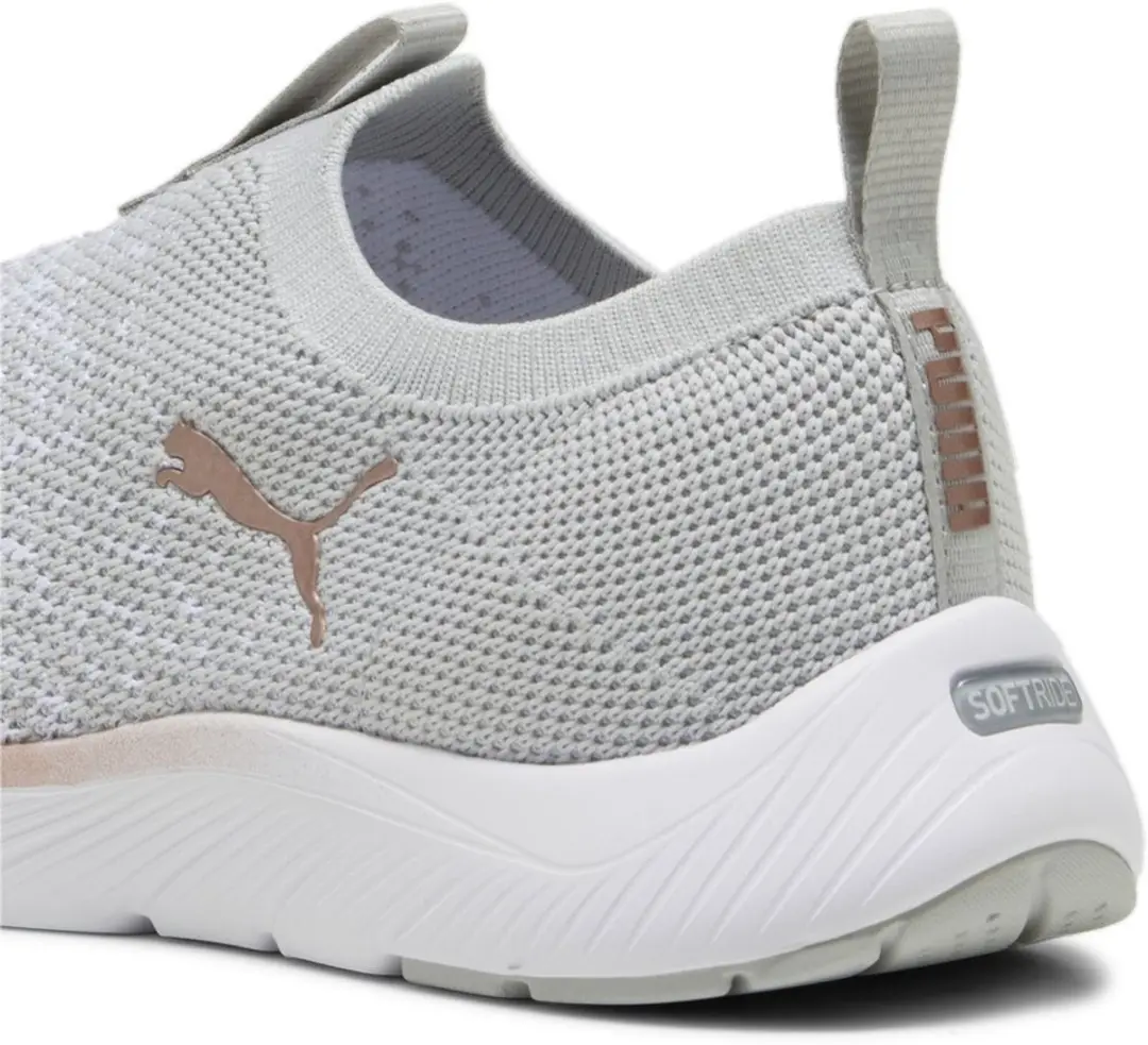 PUMA Softride Premier Slip-On Knit Dames - Wit