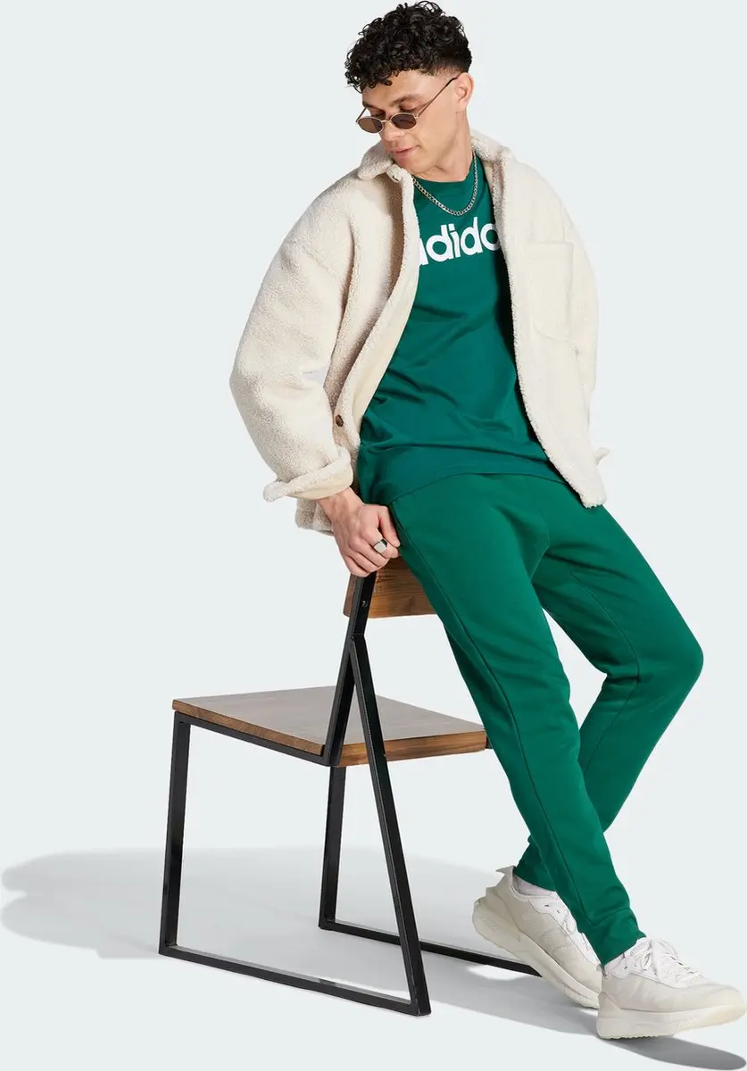adidas Essentials Fleece Joggingbroek IJ8892 - Groen - 2XL