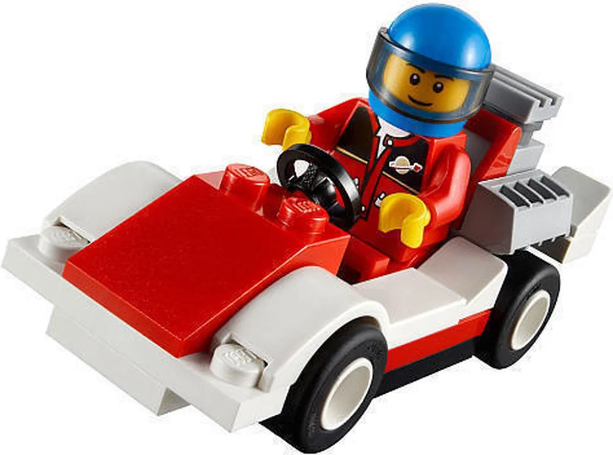 LEGO City Racewagen 30150 - 30 Stukken - 1 Minifiguur - afbeelding 2 van 2