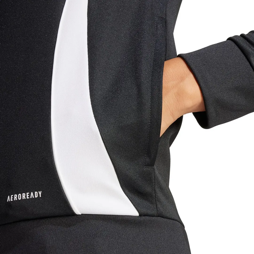 adidas Tiro24 Trainingsjack - Vrouw L - Zwart