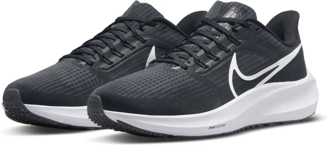 Nike Air Zoom Pegasus 39 Sportschoenen Dames - 39 - Zwart/Wit