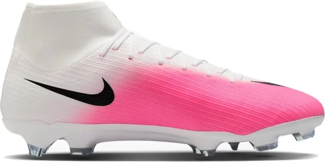 Nike Mercurial Superfly 11 FG/MG Voetbalschoen 43 - Wit/Rozig