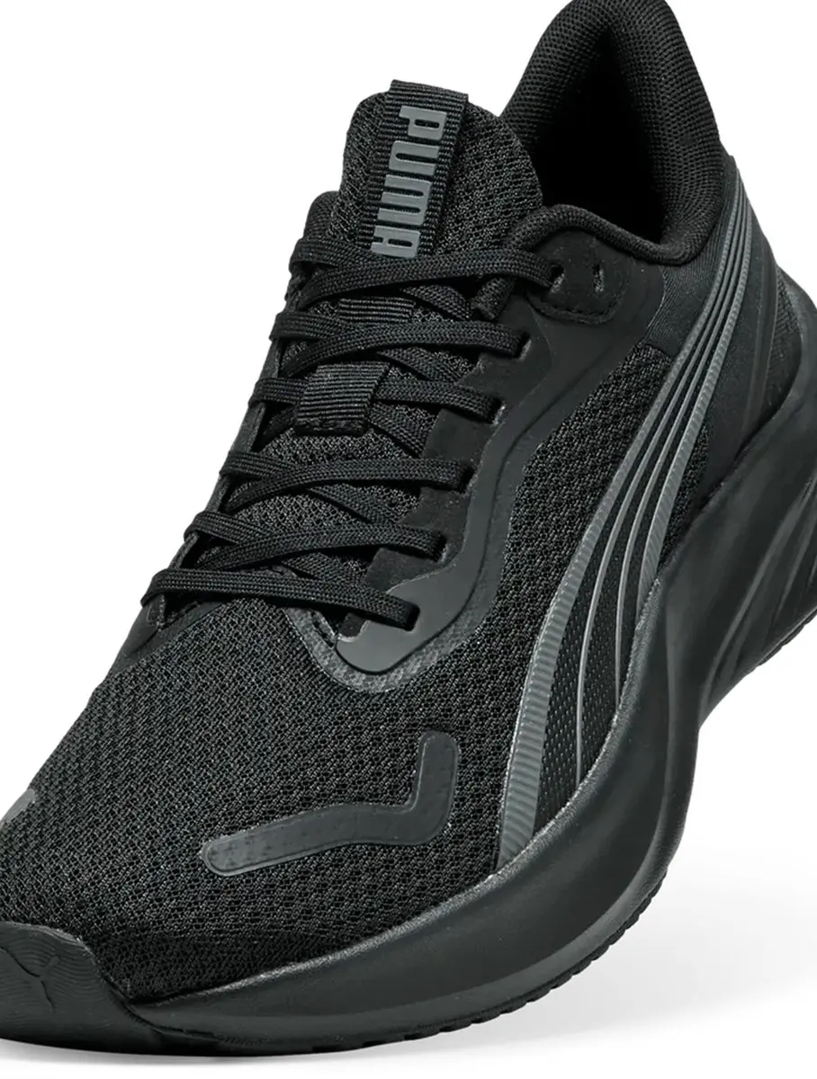 PUMA Pounce Lite Sportschoenen 46 - Zwart/Grijs