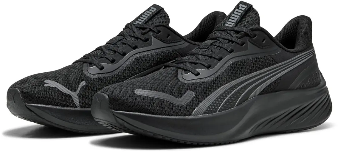 PUMA Pounce Lite Sportschoenen 46 - Zwart/Grijs