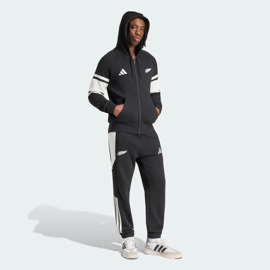 Adidas Performance New Zealand Rugby Hoodie KQ8177 - XXXL - Zwart - afbeelding 6 van 6