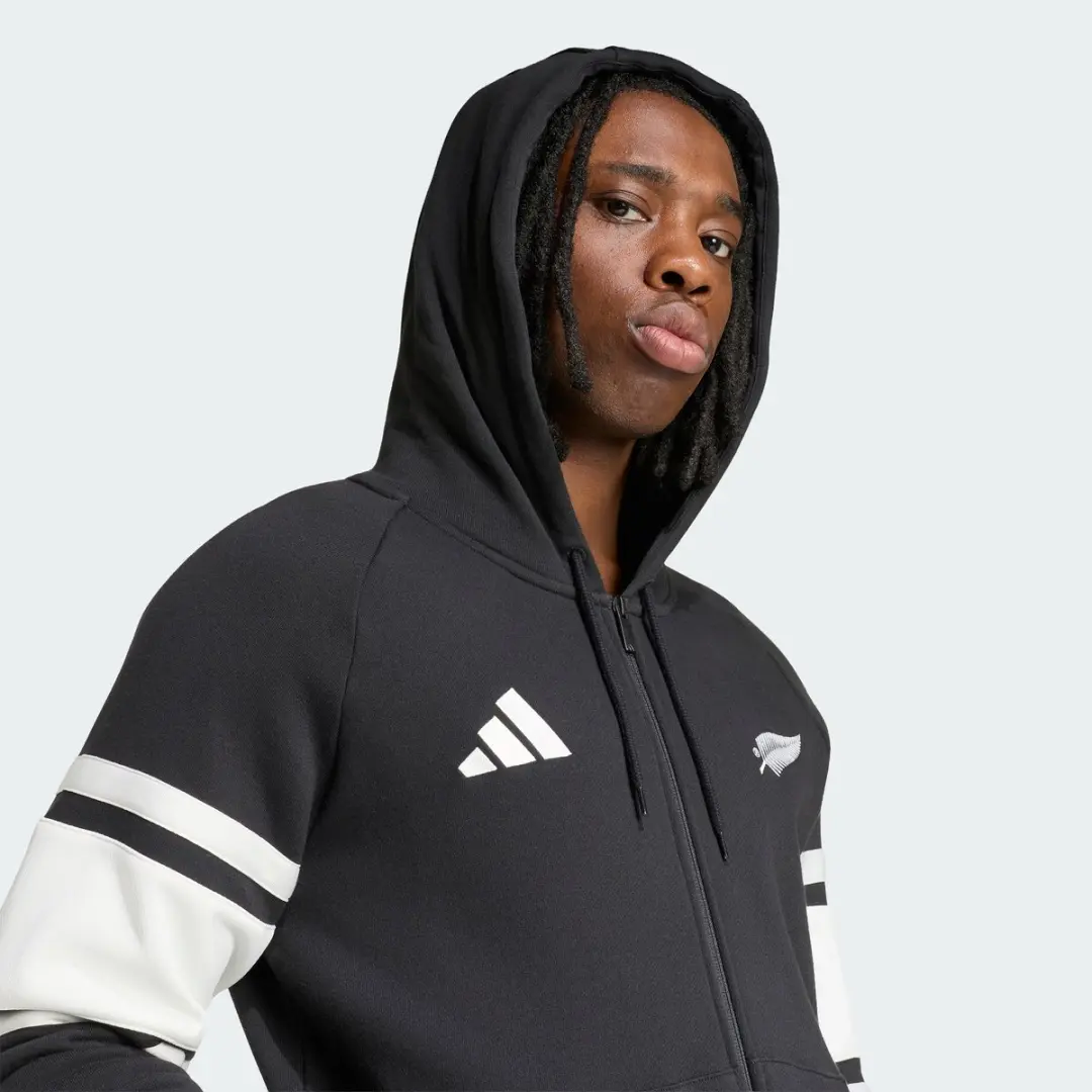 Adidas Performance New Zealand Rugby Hoodie KQ8177 - XXXL - Zwart