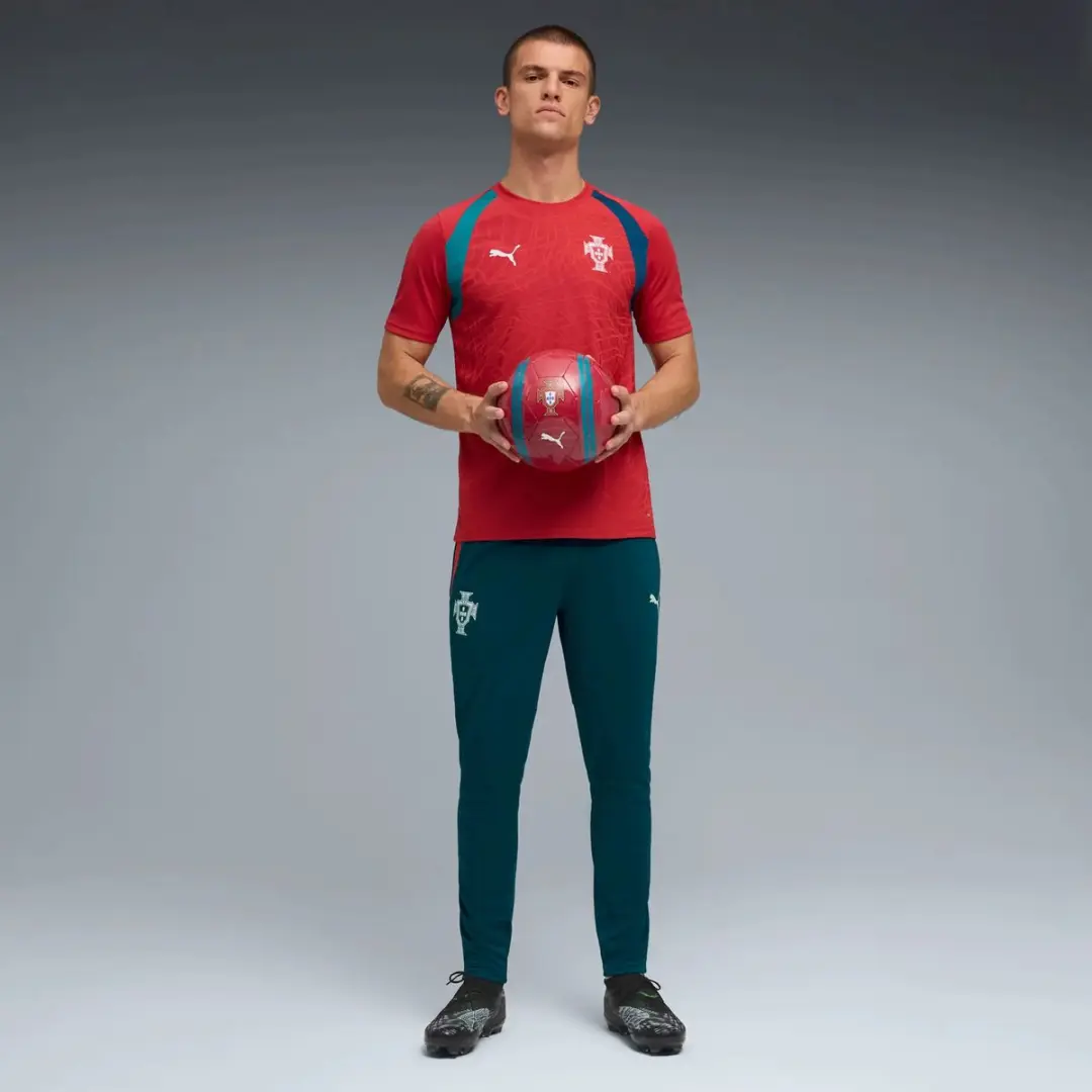 PUMA Portugal Trainingsbroek Coupe du Monde 2026 - S - Ocean Tropic