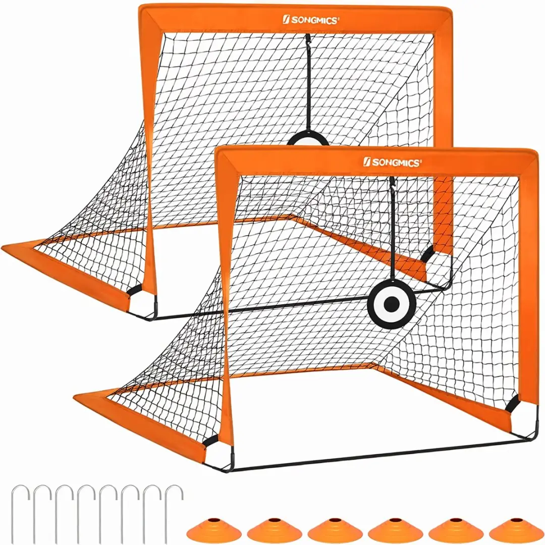Songmics Voetbaldoelen Set 2 Stuks